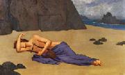 Alexandre Seon Orpheus' Lamentation oil painting picture wholesale